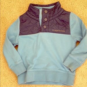 EUC vineyard vines blue shep shirt for boys siz 2T
